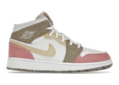 Jordan 1 Mid Pastel Vivid Green Grind