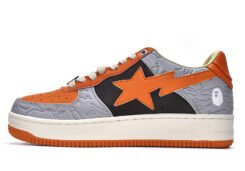Alternative view of Bape Sta Sk8 Grey Orange