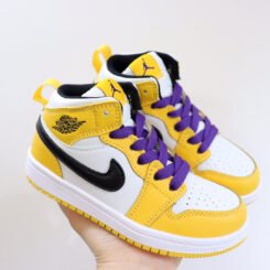 Jordan 1 Lakers Kid