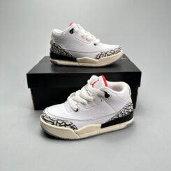 Jordan 3 Cement Cream Kid