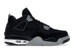 Jordan 4 Black Canvas