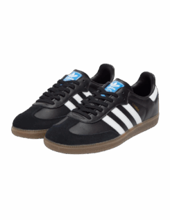 Alternative view of Adidas Samba White Black