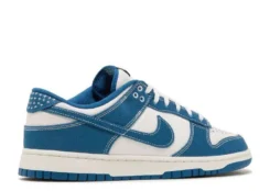 Alternative view of SB Dunk low Sashiko Industrial Blue